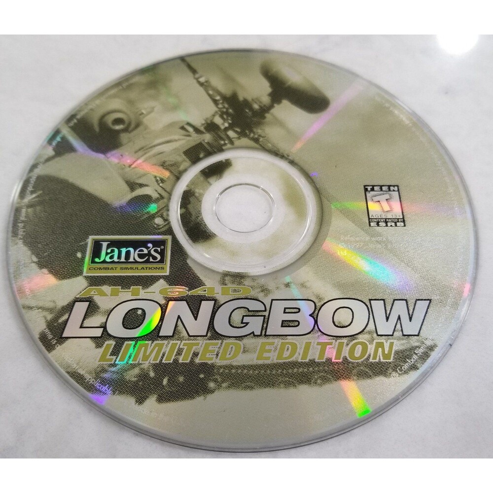 Jane's ah-64d longbow limited edition pc game